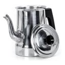 Ver imagem 3 de Bule para Café Chá Leite Nº 9 - 1,5 Litros Grande em Aluminio Tradicional Uso Doméstico e Profission