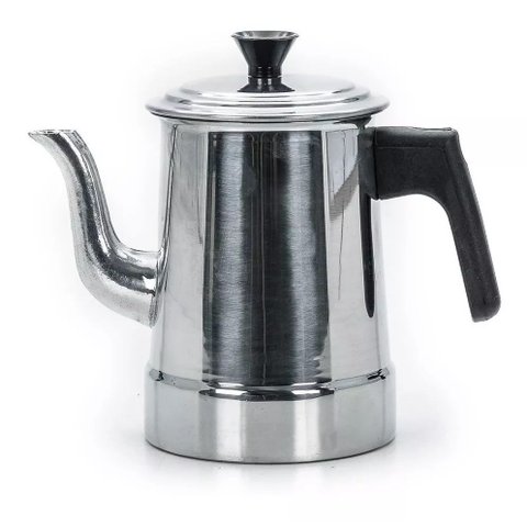 Bule para Café Chá Leite Nº 9 - 1,5 Litros Grande em Aluminio Tradicional Uso Doméstico e Profission