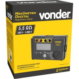 Megometro Digital 5.5Gh 100-1000V Vonder - 4