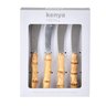 4 Espátulas para Patê Bamboo Real Kenya - 4