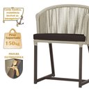 Ver imagem 4 de Mesa com 4 Cadeiras e Noronha Estofado 9 Trama Original Rami
