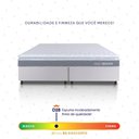 Ver imagem 5 de Conjunto Box Branco Durban Cinza Espuma D28 Queen 158x198x57 - King House