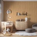 Ver imagem 6 de Papel de Parede Vinilico PP207 Ripado Madeira Clara Sonho Boradecor