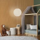 Ver imagem 5 de Papel de Parede Vinilico PP207 Ripado Madeira Clara Sonho Boradecor