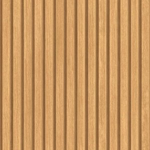 Papel de Parede Vinilico PP207 Ripado Madeira Clara Sonho Boradecor