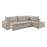 Sofá Retrátil 6 Lugares 296cm com Chaise a Direita de 91cm Presidente - 5