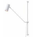 Ver imagem 1 de Arandela de Parede Stelo Branco Moderna Minimalista para Ambientes Internos e Projetos