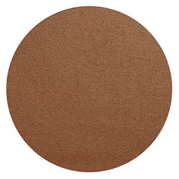 Tapete Redondo Bouclé Terra Cota Ø135cm Antiderrapante - 2