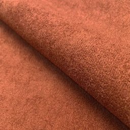 Tapete Redondo Bouclé Terra Cota Ø135cm Antiderrapante - 3