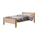 Ver imagem 2 de Cama Solteiro Simba com Pés em Madeira - Reller - Rosa Fosco