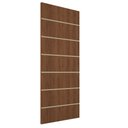 Ver imagem 4 de Porta Frisada R50VL 210x80 de Madeira com MDF Acabamento UV:Imbuia