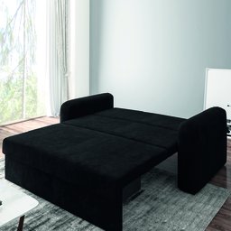 Sofá Cama Beny Versátil 2 Lugares em Veludo Selmer - 2