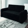 Sofá Cama Beny Versátil 2 Lugares em Veludo Selmer - 1