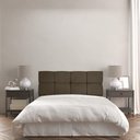 Ver imagem 1 de Painel Queen 160cm Nina Slk Decor Painel Nina Marrom