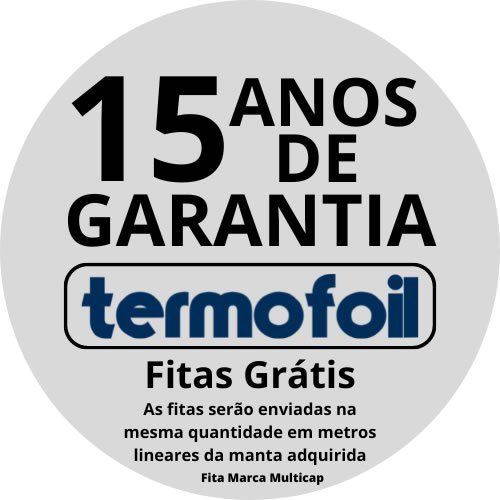Manta Termoacustica 1 Face Termofoil Kit 156,00 m² GIB - 5