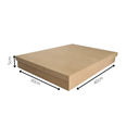 Ver imagem 2 de Caixa 100% MDF Cru (40x30x05) MDF CRU