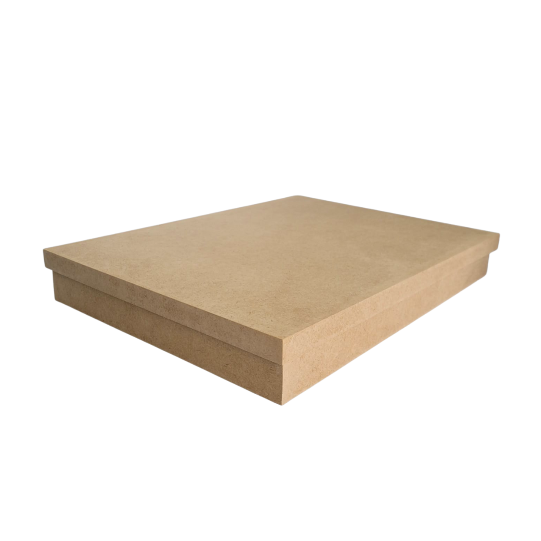 Caixa 100% MDF Cru (40x30x05) MDF CRU