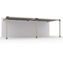 Ver imagem 2 de Pérgola Popsteel Parede Dupla Slim