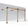 Pérgola Popsteel Parede Dupla Slim - 1
