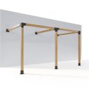 Ver imagem 1 de Pérgola Popsteel Parede Dupla Slim