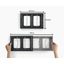 Ver imagem 3 de Kit Organizador de Panelas Pratos Potes para Armario Gaveta