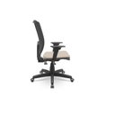 Ver imagem 2 de Cadeira Brizza Presidente Plaxmetal Tela Preta Base Standard Back System Assento Fendi Poliéster T87