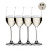 Jogo 4 Taças Champanhe 260ml Kit Conjunto Material Cristal - 7