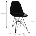 Ver imagem 4 de Cadeira Eames Base Cromada