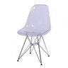Cadeira Eames Base Cromada  - 1