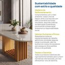 Ver imagem 6 de Mesa de Jantar Oval 210x100cm MDF/Vidro Jambu CabeCasa MadeiraOriginals Off White/Cinamomo