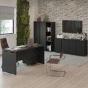 Ver mais imagens de Conjunto de Escritório Office 4 Peças Mesa Gaveteiro Balcão Armário Oslo