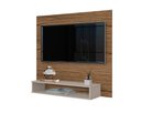 Ver imagem 1 de Painel Milao para TV até 32" Freijo com Offwhite