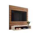 Ver imagem 5 de Painel Milao para TV até 32" Freijo com Offwhite