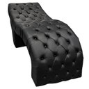 Ver imagem 2 de Maca Estética Luxo para Design Capitonê Corino Preto Sofa Store Estética Massagem Design de C