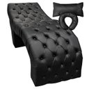 Ver imagem 1 de Maca Estética Luxo para Design Capitonê Corino Preto Sofa Store Estética Massagem Design de C