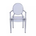 Ver imagem 2 de Cadeira Acrílica com Braço Or Design Transparente/Incolor