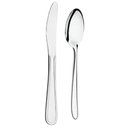 Ver imagem 1 de Jogo 1 2facas 20cm e 12 Colheres 18cm Inox Siena Brinox Mesa Posta Jantar Almoço