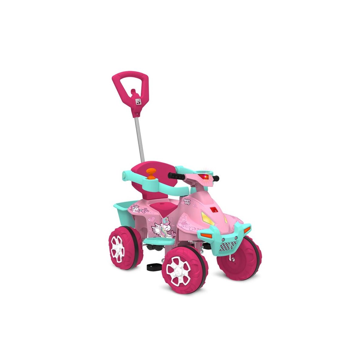 Smart Quad Passeio & Pedal:rosa