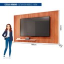Ver imagem 5 de Conjunto Sala de Estar Painel Sun Mesa Book para TV 70" 180cm Freijo-Off White Caemmun Móveis