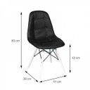 Ver imagem 5 de Cadeira Estofada Botonnes