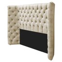 Ver mais imagens de Kit Cabeceira e Calçadeira Baú Casal Everest P02 140cm para Cama Box Linho - Doce Sonho Móveis