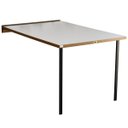 Ver imagem 5 de Mesa Dobrável Retrátil de Parede 140x89 Branco/noronha