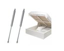 Ver imagem 1 de Kit com 2 Amortecedores para Cama Baú Casal 800n Mola Ferro