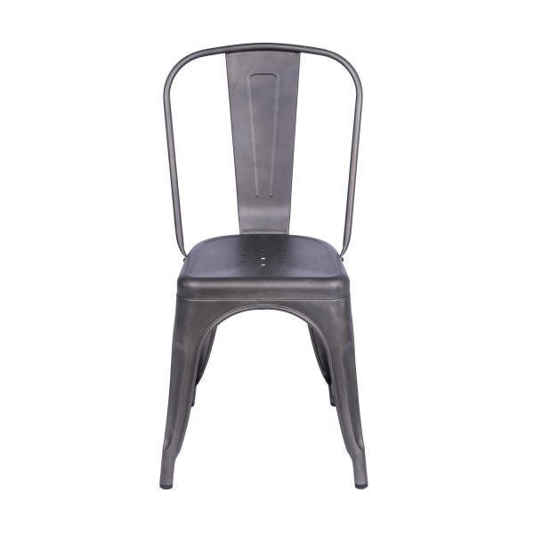 Cadeira em Aço com Encosto 86cm Tolix - 4