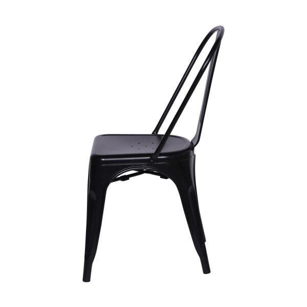 Cadeira em Aço com Encosto 86cm Tolix - 5
