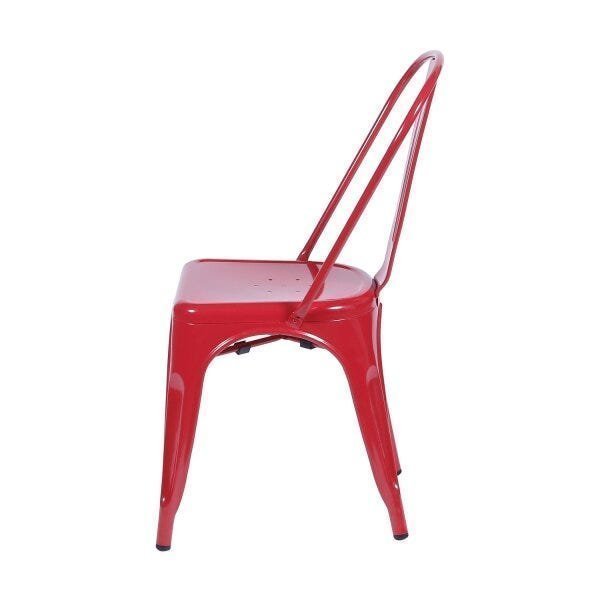 Cadeira em Aço com Encosto 86cm Tolix - 5