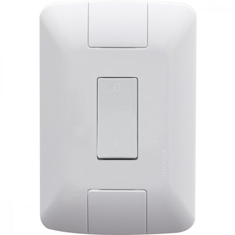 Conjunto 4x2 com 1 Interrup Bipolar Simples 10a 250v