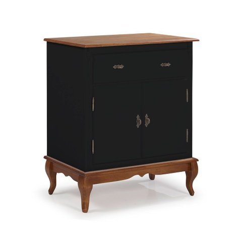 Balcão Buffet com 2 Portas e 1 Gavetas Pés Luis Xv 60629 Linz Móveis