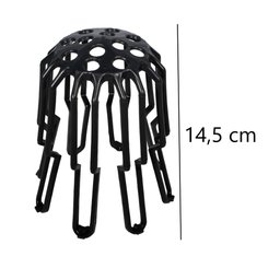 Ralo Grelha Protetor Calha Evita Anti Folha 75/100mm Estrela - 3