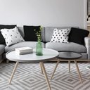 Ver imagem 5 de Kit Capas Almofadas Decorativas Minimalista 3 45x45 ID Decor